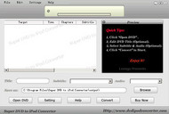 Super DVD to iPod Converter f3.5 screenshot